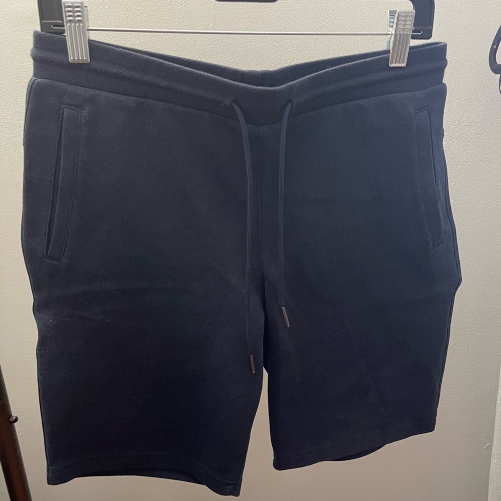 Men's Express Size Small Navy Blue Sweat Shorts
